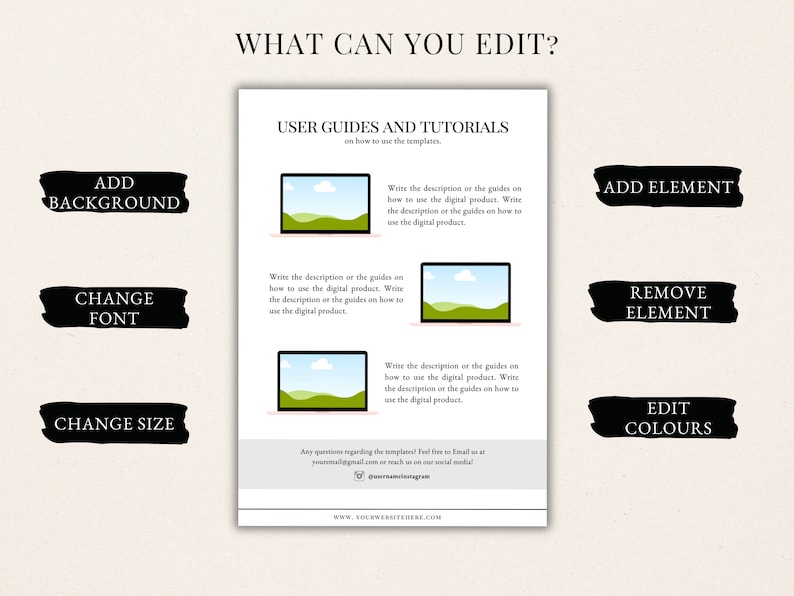 Thank You Purchase Card Template PDF