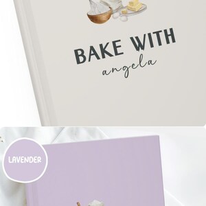 Mom Custom Baking Notebook Personalized