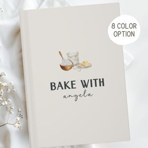 Customized Baking Recipe Book Baker Gift