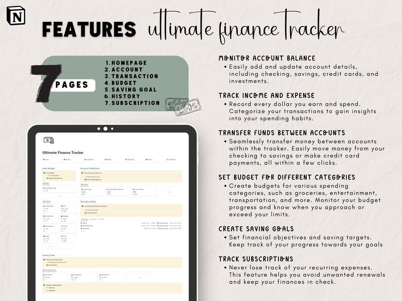 Commercial Use Finance Monthly Budget