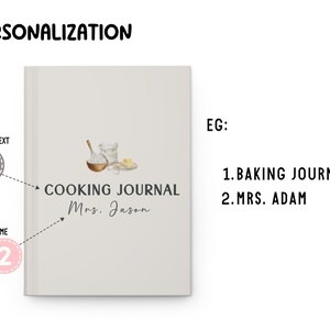 Birthday Gift for Home Baker Recipe Book