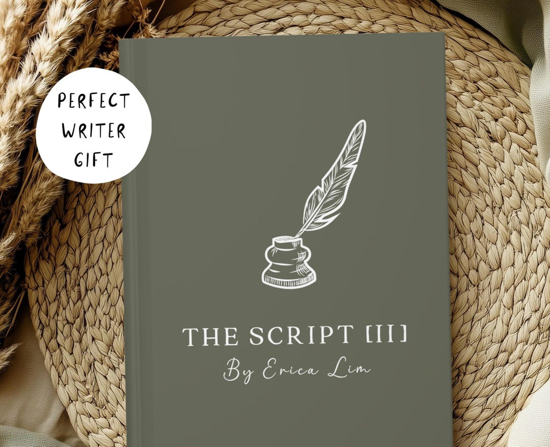 Script Journal Personalized Film Writer Gift Filmmaking Book Customized ...