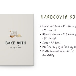 Journal Beige Notebook Culinary Student A5