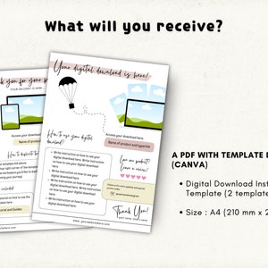 Download Instruction Template Etsy Seller