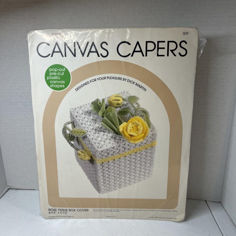Vintage Canvas Capers Kit - Etsy