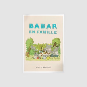 Poster Un Pique-Nique De Babar