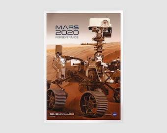 Mars 2020 Perseverance Poster