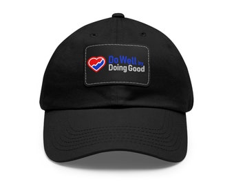 Have A Heart "Dad Hat" with Leather Patch (Rectangle)