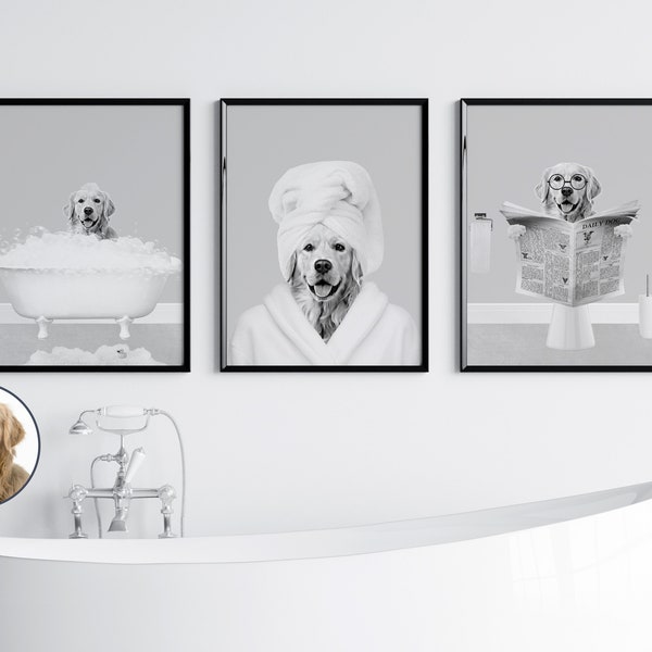 Bathroom Decor Set - Etsy