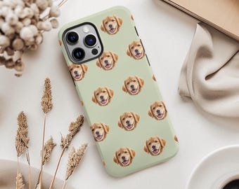 Custom Pet Phone Case Using Pet Photo + Name Custom Dog Phone Case Custom Cat Phone Case Personalized Phone Case Cat iPhone Case