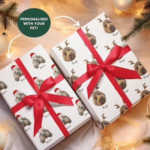 Carta da regalo personalizzata con foto di animali domestici Carta da regalo natalizia personalizzata per cani Carta da regalo per gatti Carta da regalo per animali domestici Carta da regalo per compleanni