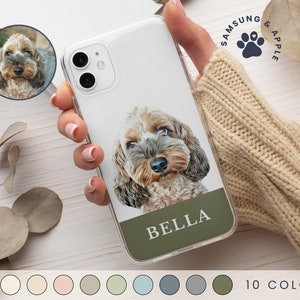Personalisierte Handyhülle mit Haustierfoto + Name Personalisierte Handyhülle mit Haustierfoto + Name Personalisierte Handyhülle mit Haustierfoto + Name Personalisierte Handyhülle iPhone Hülle Samsung Hülle