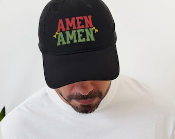 Embroidered Christian hat, faith Amen dad hats, Jesus baseball cap, embroidery ball caps, Christian Gifts, Mother’s Day gift ,church god hat