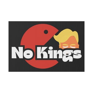 No Kings Pro-Democracy Yard Sign Unapologetically Patriotic Decor Political Sign Stop Project 2025 We Are In Distress Save Democracy