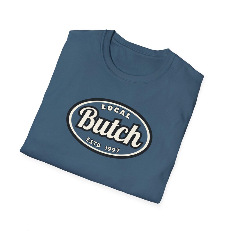 Butch Gay Pride lesbisch Butch Dyke Butch Femme LGBTQ cadeau grappig homo cadeau aangepast gepersonaliseerd lesbisch koppel aandenken zacht T-shirt uniseks afbeelding 12