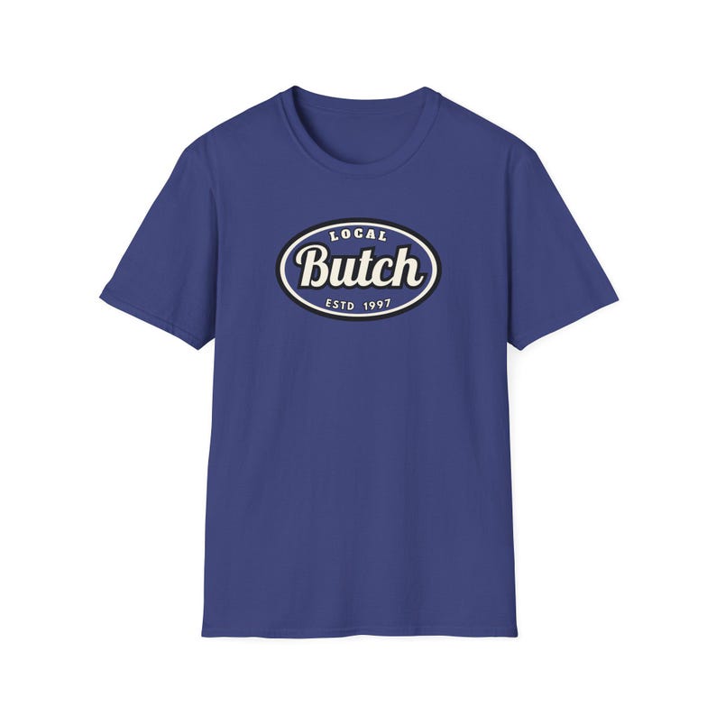 Butch Gay Pride lesbisch Butch Dyke Butch Femme LGBTQ cadeau grappig homo cadeau aangepast gepersonaliseerd lesbisch koppel aandenken zacht T-shirt uniseks afbeelding 11