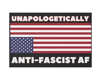 Bandiera americana antifascista AF Disagio Salva la democrazia Bandiera USA capovolta Bandiera americana Stop Progetto 2025 Stop Oligarchia AF