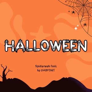 Halloween font, Sans serif handwritten font, cute&neat handwritten font for digital note, planning and journaling