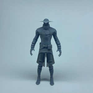 Cypher 3D gedruckte Figur - Valorant inspiriert 13cm