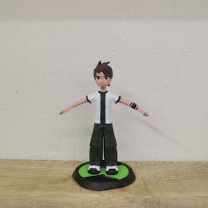 Ben Tennyson Ben 10 Klassisch inspirierte 12 cm 3D gedruckte Harzfigur