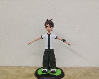 Ben Tennyson Ben 10 Classic inspired 12cm 3d printed resin figure
