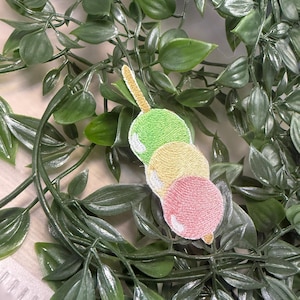 Sweet Foods - Sushi Maki Roll - Dango - Embroidery Patch