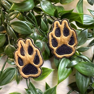 Animali fantastici - 1 paio di zampe come toppa con fattore tattile