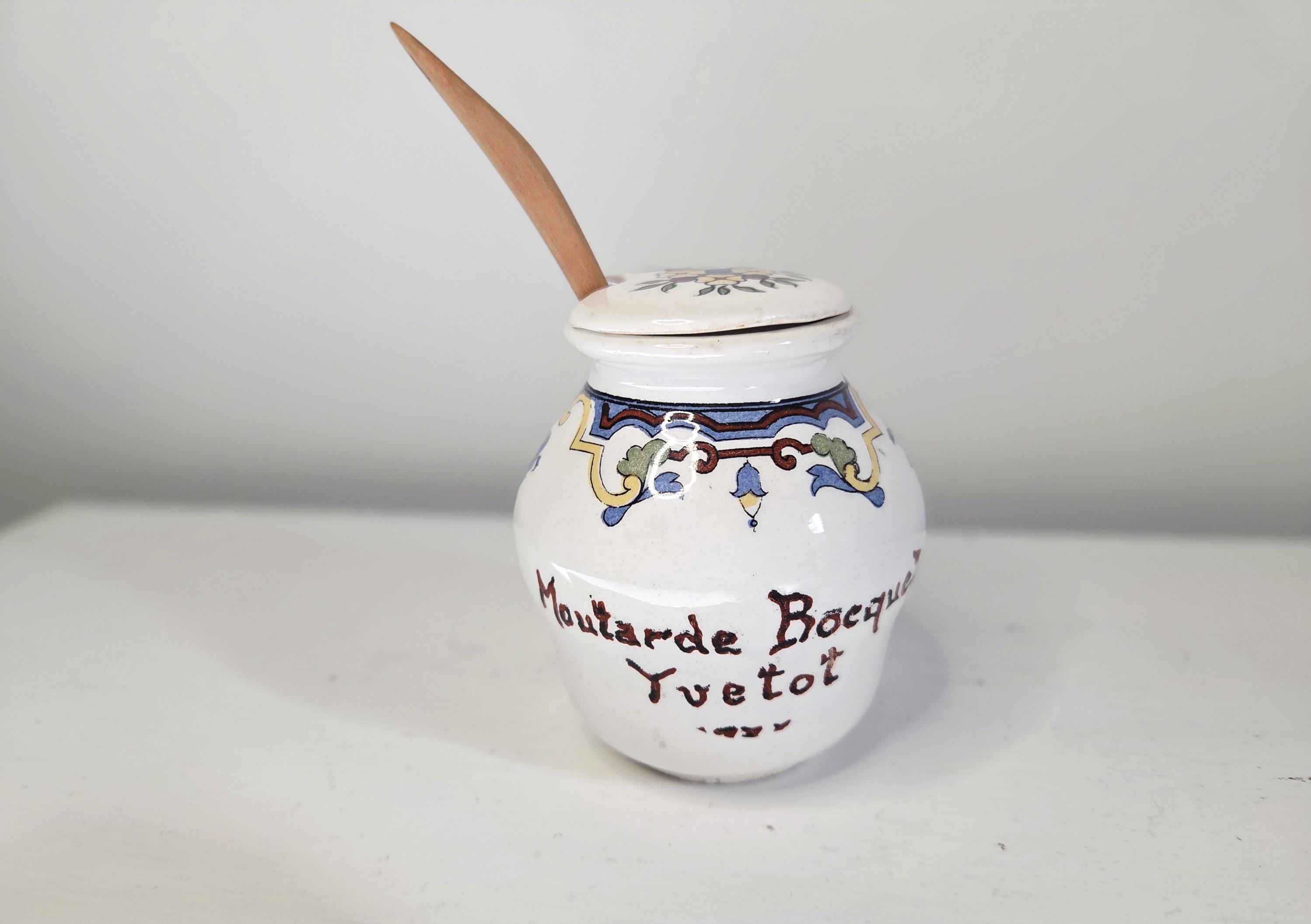Dijon Mustard Jar - Etsy
