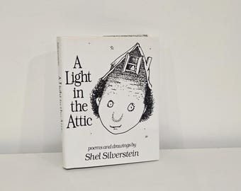A Light in the Attic Shel Silverstein Hardcover – 1996 First Scholastic Printing
