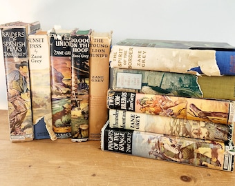 Zane Grey Vintage Western Novels