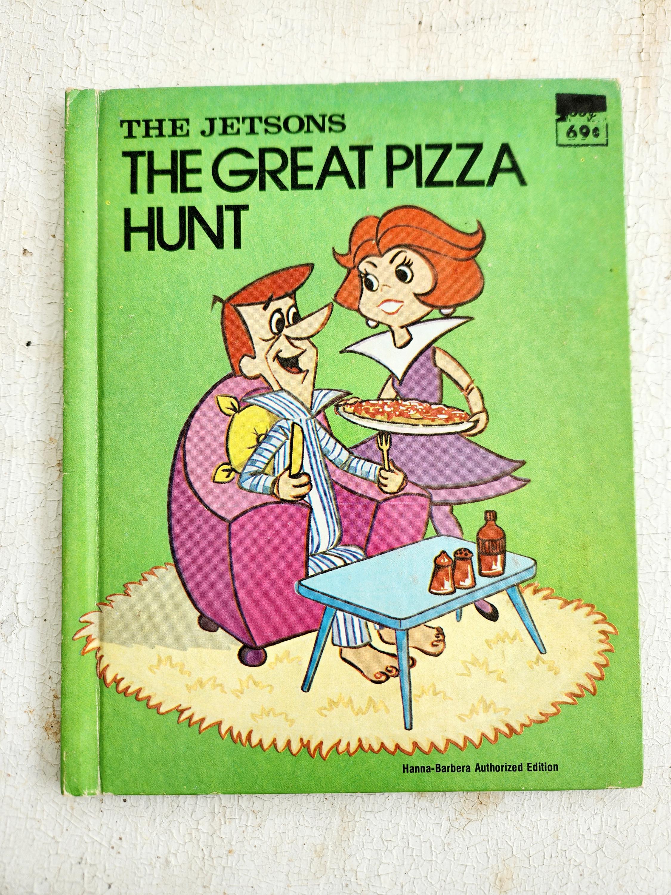 The Jetsons The Great Pizza Hunt, Hanna-Barbera Authorized Edition 1976