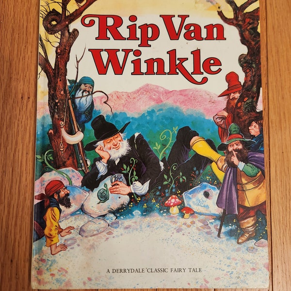 1980 Rip Van Winkle Children's Book