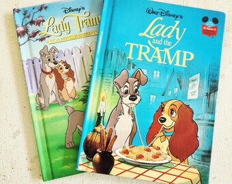 Vintage Lady and the Tramp Book Set: 1994 & 2003 Hardcovers