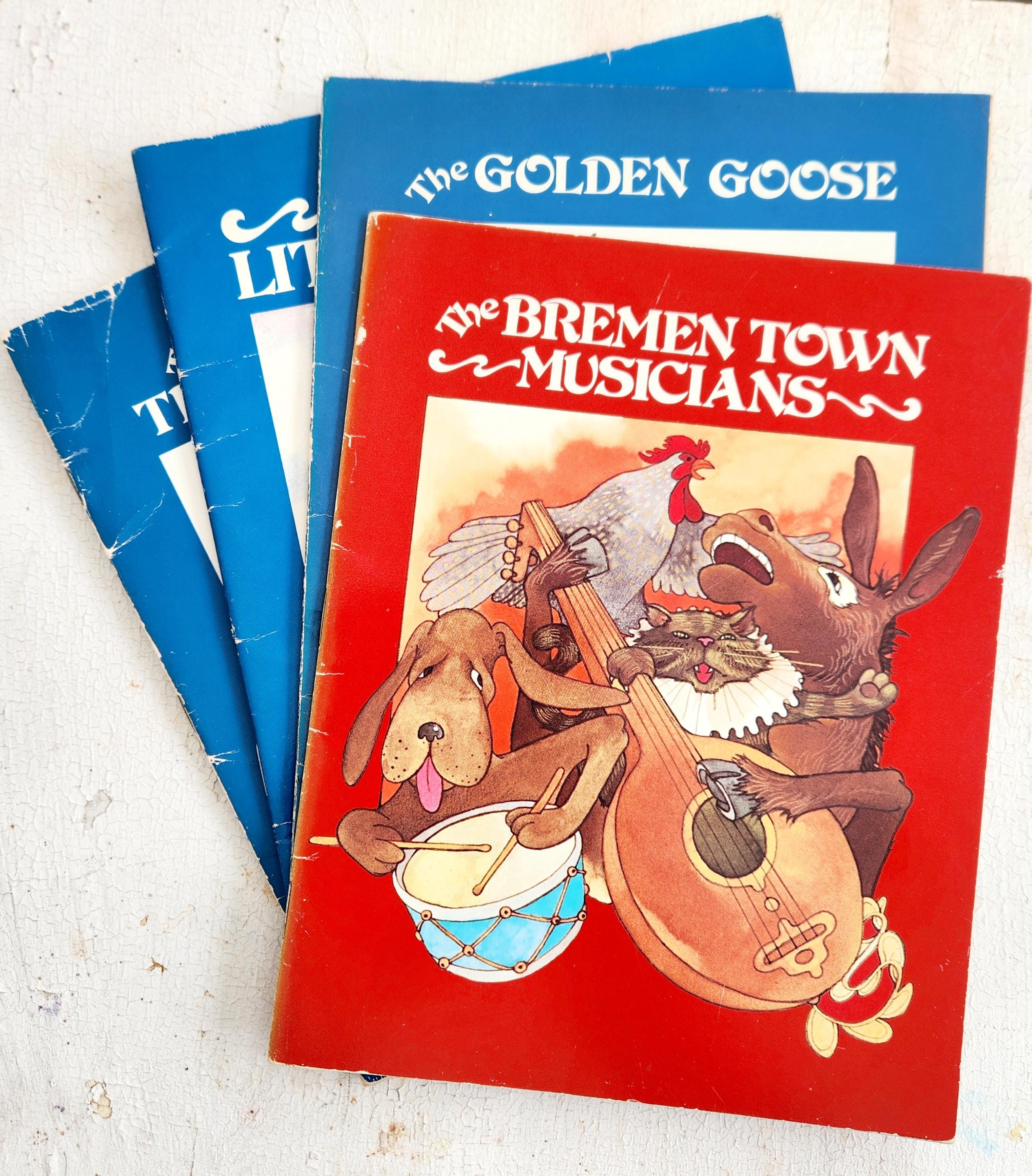 Vintage Brothers Grimm Paperback Book Collection, set of 4