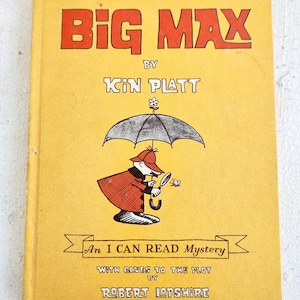 The World&#39;s Greatest Detective! BIG MAX by Kin Platt 1965