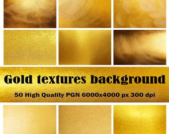 Fondo con texturas doradas, arte abstracto, 50 papeles digitales (descarga digital)