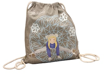 Sac à cordon « Mandala edition Lily - Grey »