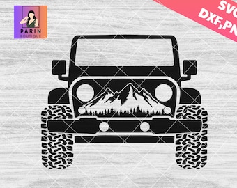 US Offroad Svg,Summer svg,Car Offroad forest svg, tree svg,American offroad,mountain svg,4x4 offroad Clip art,4wd Flag Usa,Cricut,Silhouette