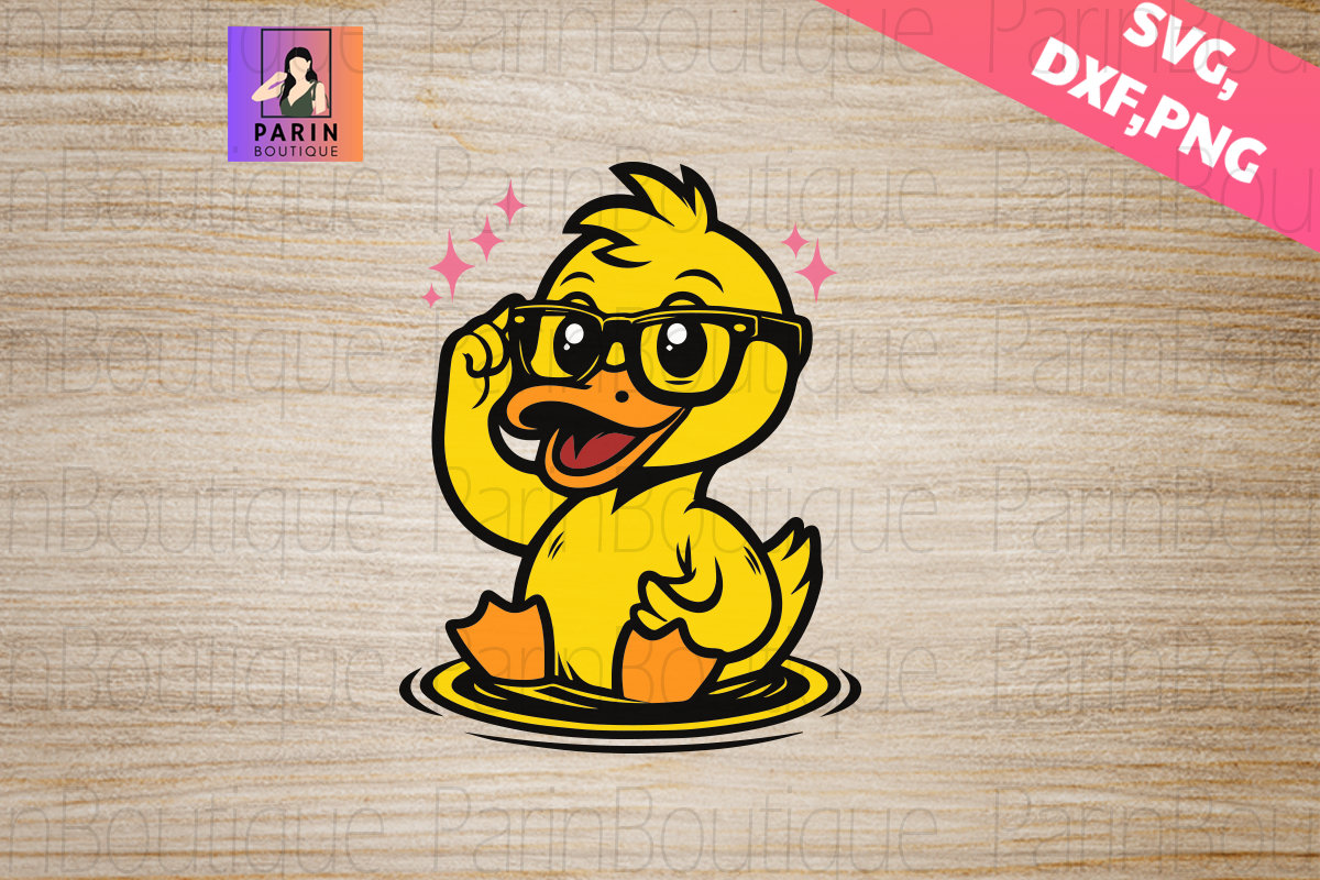 Duck With Sunglasses Svg Png, Cute Duck Svg, Smile Duck Svg,duck Svg ...