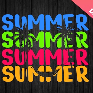 Summer SVG, Summer Vibes Svg, Summer Life ,Beach Vibes,Vacation Vibes Svg,Retro,Groovy Wavy,Retro Summer,Glitter Beach,Palm Trees and Sunset