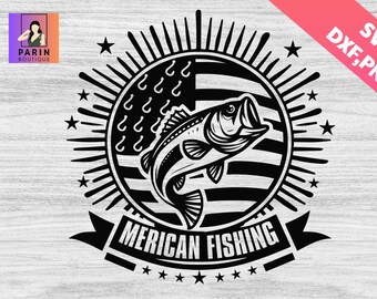 Fishing Flag SVG,USA Fishing Flag,American Flag,Fishing Usa Flag,Fishing Cut Files,Usa Flag Svg,Fishing,Usa Bass Fishing,4th of july,Circut