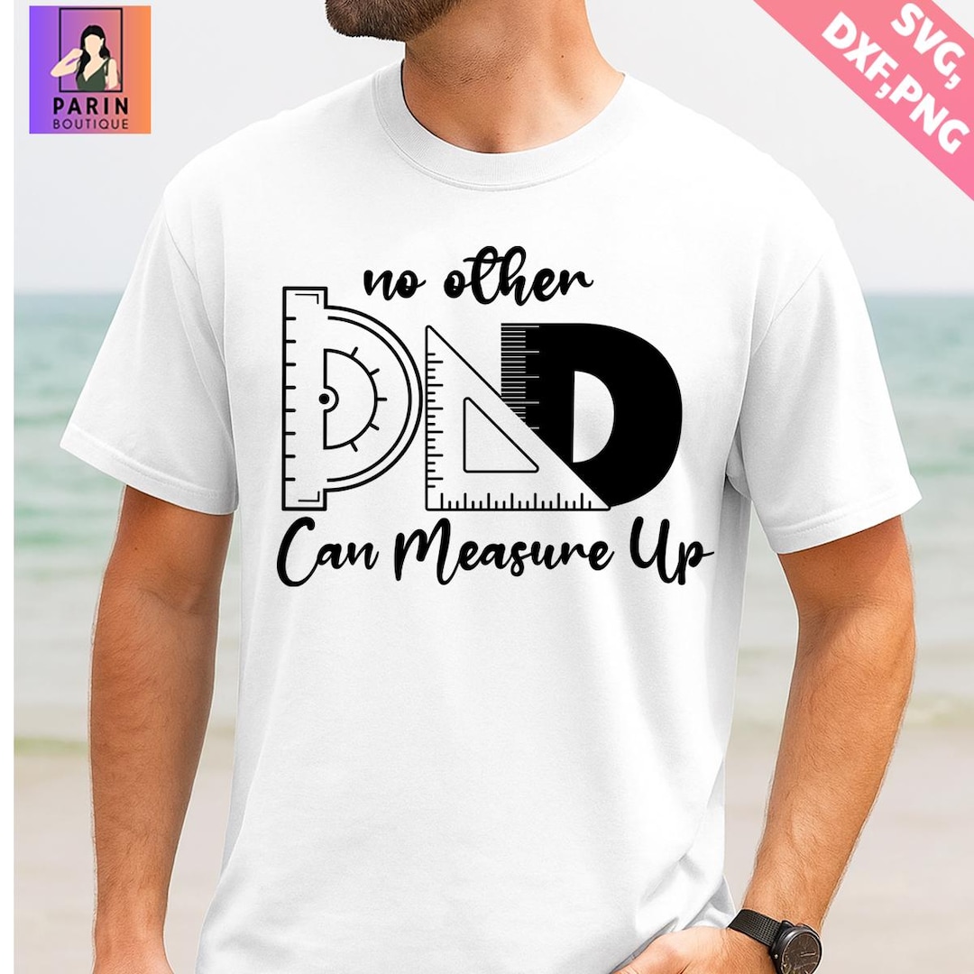 Dad Ruler Font Funny Dad Ruler SVG: Father's Day Cricut Cut File (digital Download) - Etsy