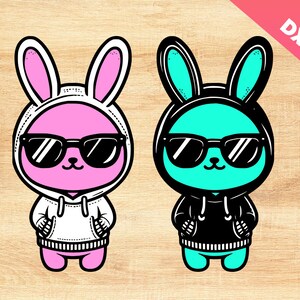 Cute easter bunny svg,Hip Hop Bunny SVG,Easter Bunny SVG,Cute Bunny SVG,Cool Hip-Hop Rabbit svg,Happy Easter Svg,funny easter,Cricut