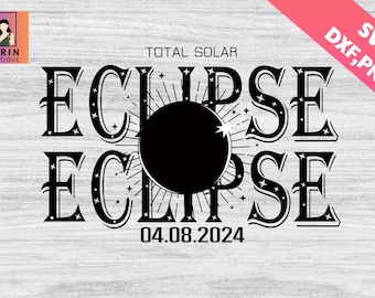 Éclipse totale de soleil Svg, éclipse totale de soleil 2024 png, éclipse solaire totale Svg png 2024, éclipse solaire totale 2024 png, éclipse solaire totale du 8 avril 2024, Cricut