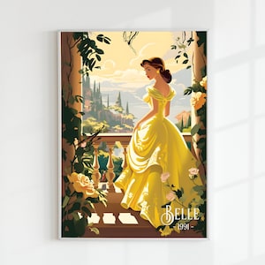 Beautiful Vintage Numeric Poster