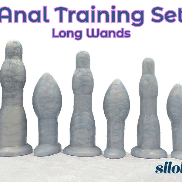 Silicone Anal Training Set (Long Wands)