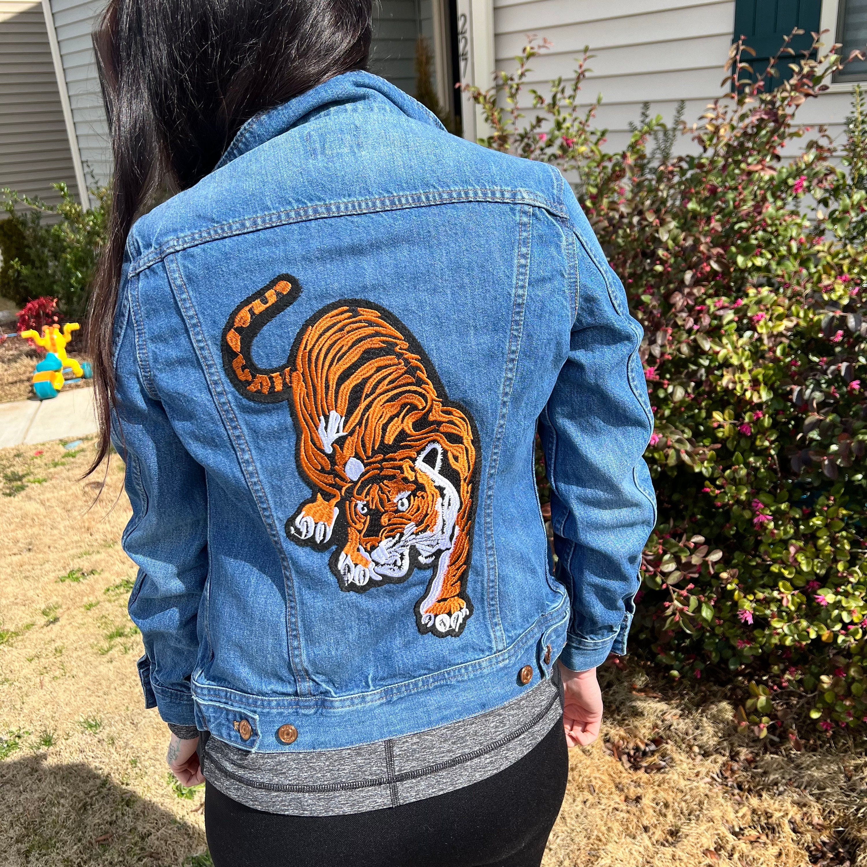 Tiger Stripe Jacket - Etsy Tiger Stripe Jacket - Etsy