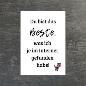 Carte postale « Rencontres sur Internet » - Carte d'amour - Anniversaire - A6