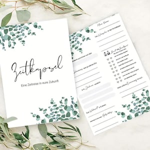 Ricordi di nozze | Set di biglietti Time Capsule (varie dimensioni) – Congratulazioni e ricordi per matrimoni e anniversari