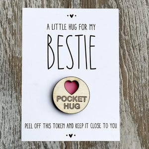 Zakknuffel voor de beste vriend | Een kleine knuffel voor mijn bestie